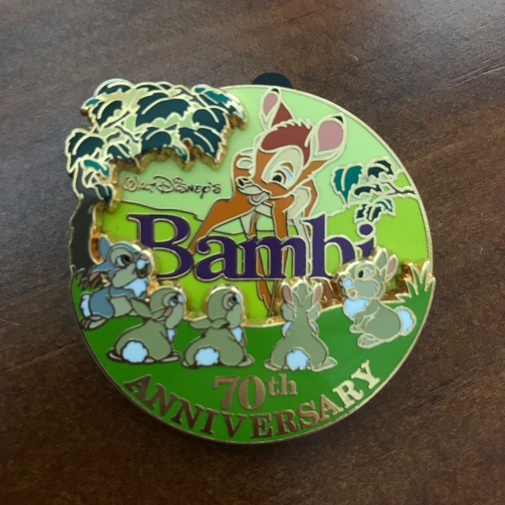 Bambi LE 2000 70th Anniversary Enamel Pin
